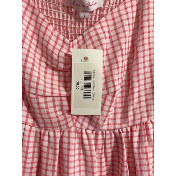 MEET ME IN SANTORINI New Pink Paradise Thera Dress size Small - Picture 5 of 14